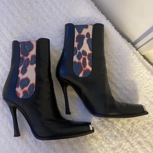 Calvin Klein 205W39NYC Black Boots